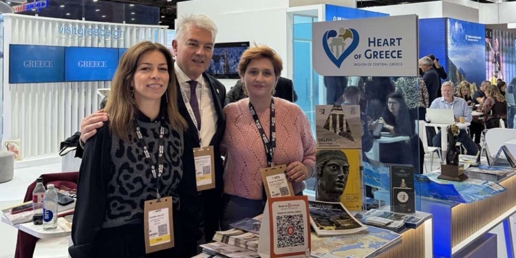 Σημαντική παρουσία του Δήμου Δελφών στη Διεθνή έκθεση Τουρισμού στο Λονδίνο