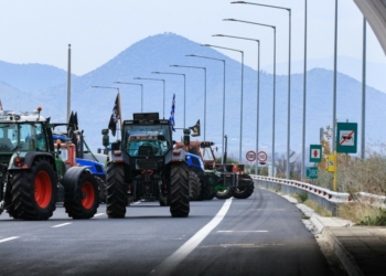 Με εκτροπές η κυκλοφορία στον Α.Θ.Ε. λόγω αγροτικών μπλόκων