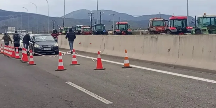 Έκτακτες κυκλοφοριακές ρυθμίσεις στον Αυτοκινητόδρομο Α.Θ.Ε. λόγω αγροτικών κινητοποιήσεων