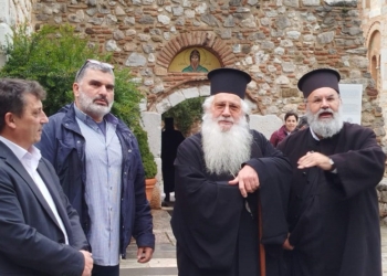 Επίσκεψη Στρατιωτικών Ιερέων στην Ιερά Μονή του Οσίου Λουκά