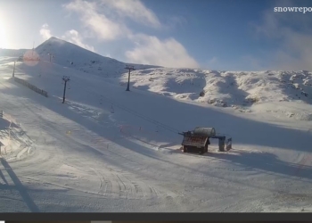 Σε λειτουργία με φρέσκο χιόνι το Χιονοδρομικό του Παρνασσού