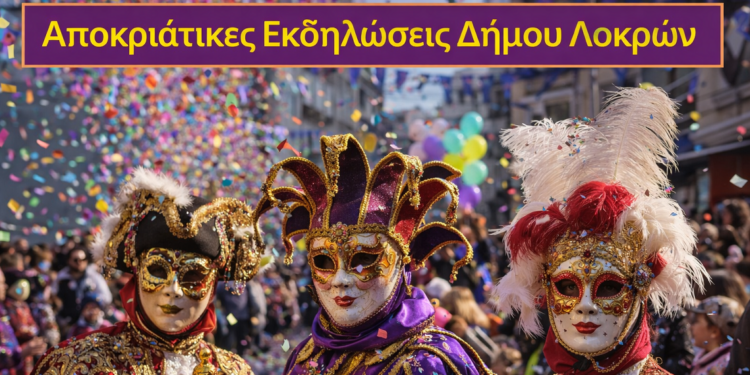 Αποκριάτικες Εκδηλώσεις Δήμου Λοκρών 2026