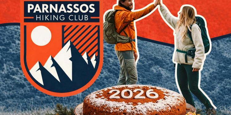 «Σε γιορτινό κλίμα η κοπή πίτας του Parnassos Hiking Club»