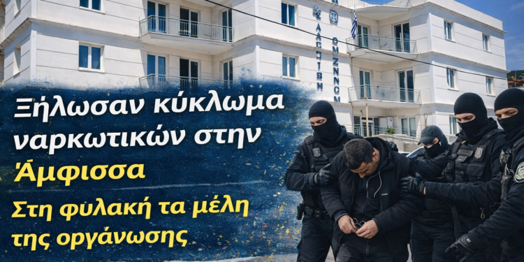 Ξήλωσαν κύκλωμα ναρκωτικών στην Άμφισσα – Στη φυλακή τα μέλη της οργάνωσης