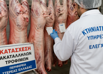 Στερεά Ελλάδα: Κατασχέσεις κρέατος και «λουκέτο» σε παράνομο σφαγείο