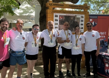 Το Parnassos Hiking Club στον ορεινό αγώνα «Μονοπάτι Παρνασσού» 2026.