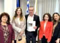 Εκπαιδευτικούς και μαθητές του 1ου ΕΠΑΛ Λιβαδειάς ,συνεχάρη ο Δήμαρχος Λεβαδέων