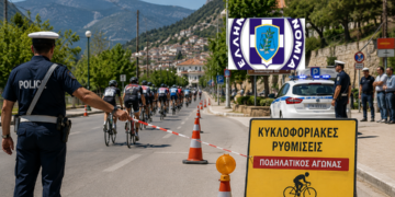 Κυκλοφοριακές ρυθμίσεις στην Άμφισσα για τον ποδηλατικό αγώνα «SPIROS DOKOS TT & CRITERIUM»
