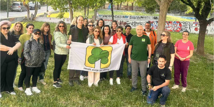 Περιβαλλοντική Δράση σε συνεργασία με το 3ο ΕΠΑ.Λ. Λαμίας (Εσπερινό)