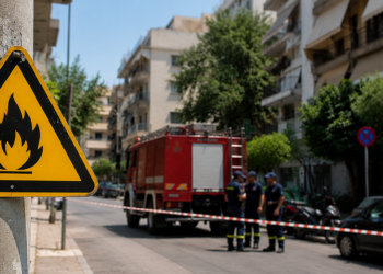 Εκκενώνονται επιχειρήσεις και σχολεία