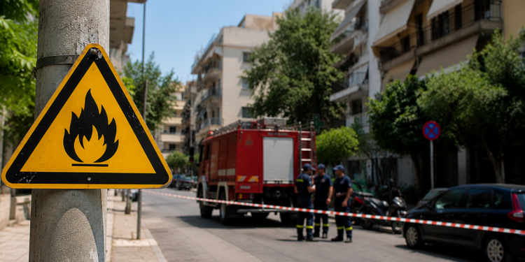Εκκενώνονται επιχειρήσεις και σχολεία