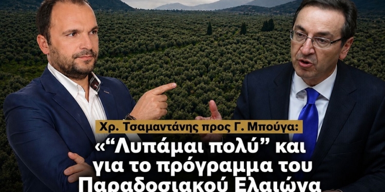 «“Λυπάμαι πολύ” και για το πρόγραμμα του Παραδοσιακού Ελαιώνα κε Μπούγα;»