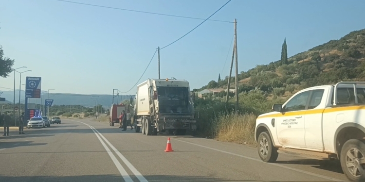 Ατύχημα στην διασταύρωση του Διστόμου