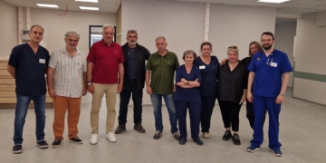 Επίσκεψη του Διοικητή της 5ης ΥΠΕ στο Κέντρο Υγείας Διστόμου και στα Ιατρεία Παραλίας Διστόμου