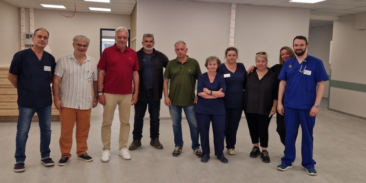 Επίσκεψη του Διοικητή της 5ης ΥΠΕ στο Κέντρο Υγείας Διστόμου και στα Ιατρεία Παραλίας Διστόμου