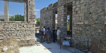 Σε εξέλιξη οι εργασίες στο πρώην Εκπαιδευτήριο Καψάλη στην Ιτέα