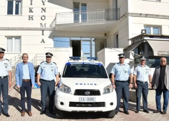 Νέο όχημα για τον Αστυνομικό Σταθμό Γραβιάς – Δωρεά των Ευρωπαϊκών Βωξιτών