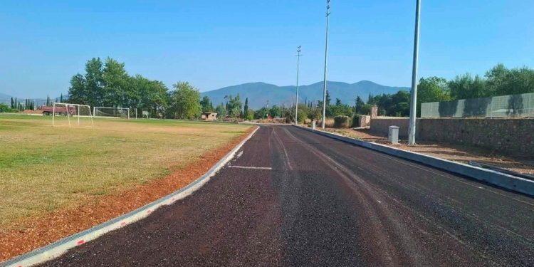 Προχωρούν οι εργασίες για το Αθλητικό Κέντρο Παρνασσού στην Πολύδροσο