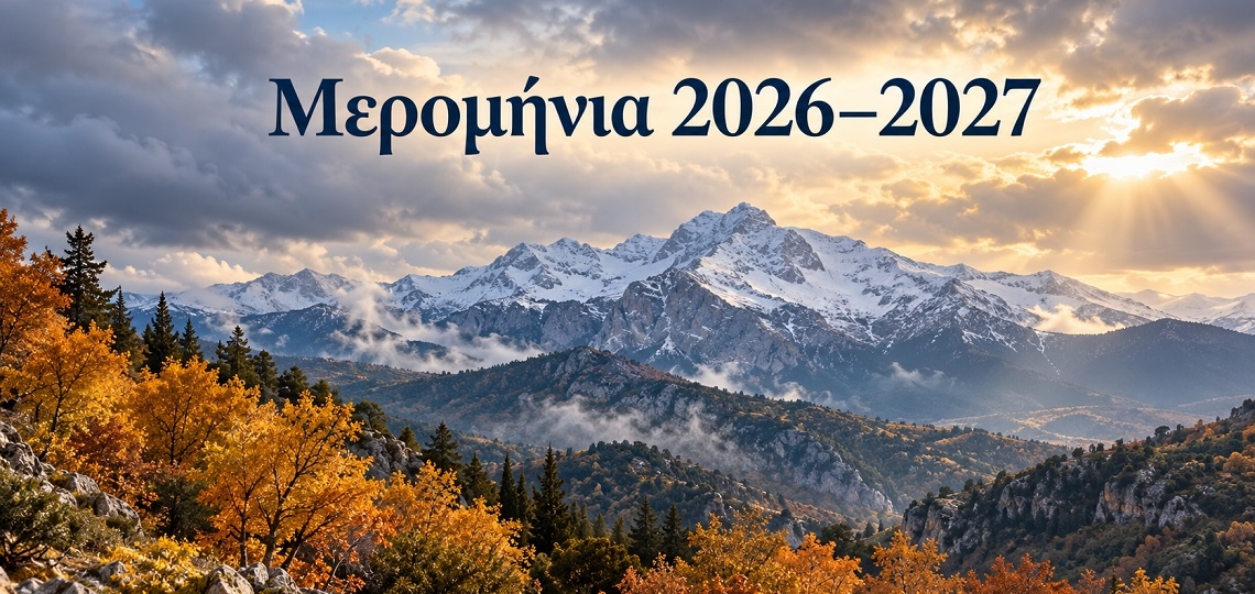 Μερομήνια 2026–2027: Τι «δείχνει» η παράδοση για χιόνια και κρύο τον φετινό χειμώνα