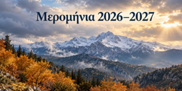 Μερομήνια 2026–2027: Τι «δείχνει» η παράδοση για χιόνια και κρύο τον φετινό χειμώνα