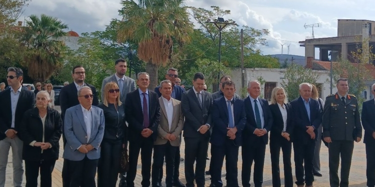 Μνημόσυνο για τα θύματα του Ολοκαυτώματος Δομβραίνας – Θίσβης – Χωστίων